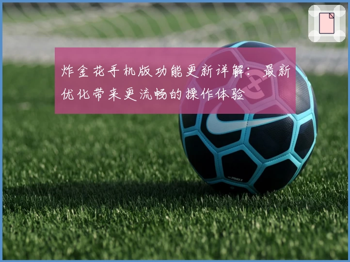炸金花手机版功能更新详解：最新优化带来更流畅的操作体验