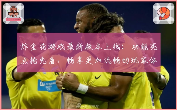 炸金花游戏最新版本上线：功能亮点抢先看，畅享更加流畅的玩家体验！